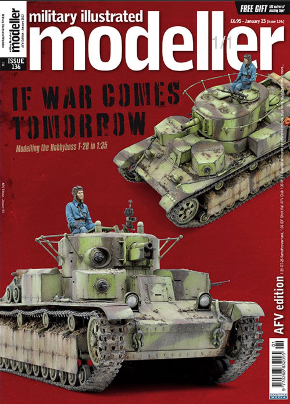 ADH Publishing 136 Military Illustrated Modeller. January 2023 Issue 136 (AFV Edition)