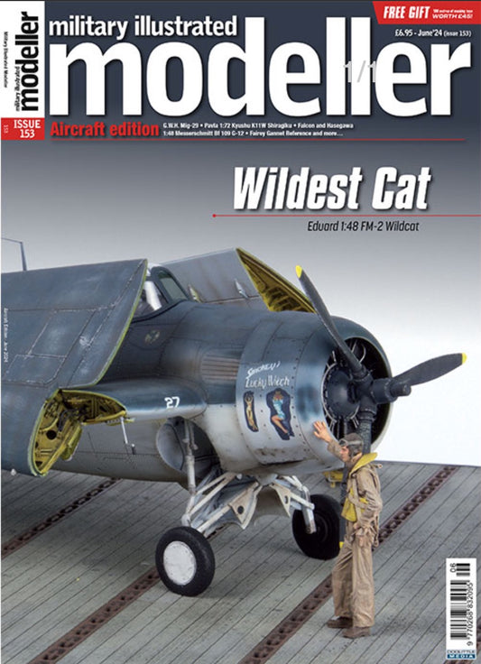 ADH Publishing 153 Military Illustrated Modeller. June 2024 Issue 153 (Aircraft Edition)