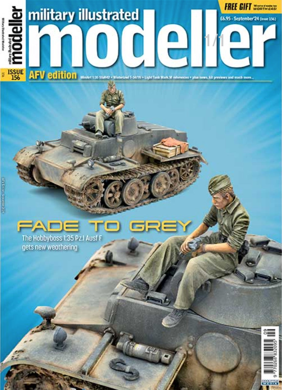 ADH Publishing 156 Military Illustrated Modeller. September 2024 Issue 156 (AFV Edition)