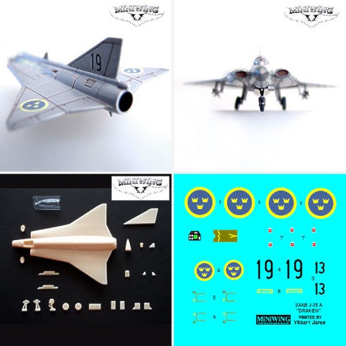 Miniwing 001 1:144 Saab J-35A 'Draken'