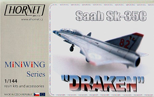 Miniwing 002 1:144 Saab Sk-35C 'Draken'