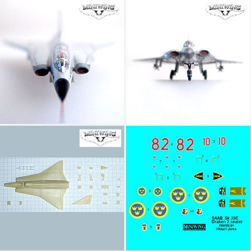 Miniwing 002 1:144 Saab Sk-35C 'Draken'