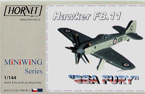 Miniwing 009 1:144 Hawker Sea Fury FB.11