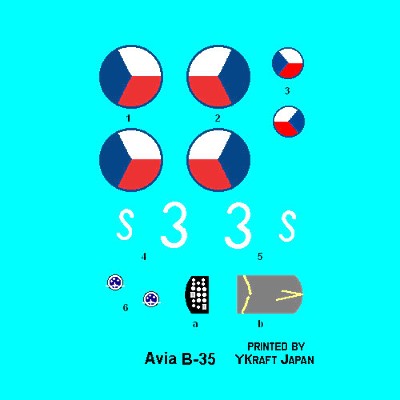 Miniwing 023 1:144 Avia B-35