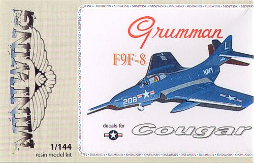 Miniwing 038 1:144 Grumman F9F-8 Cougar