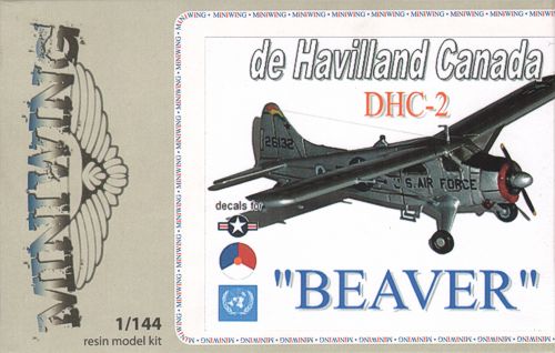 Miniwing MINI061 1:144 de-Havilland-Canada DHC-2 'Beaver'
