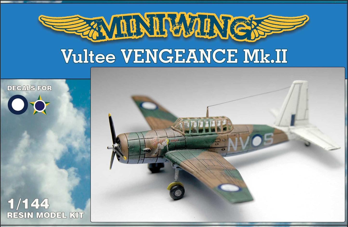 Miniwing 086 1:144 Vultee Mk.II Vengeance (Australia/Brazil)