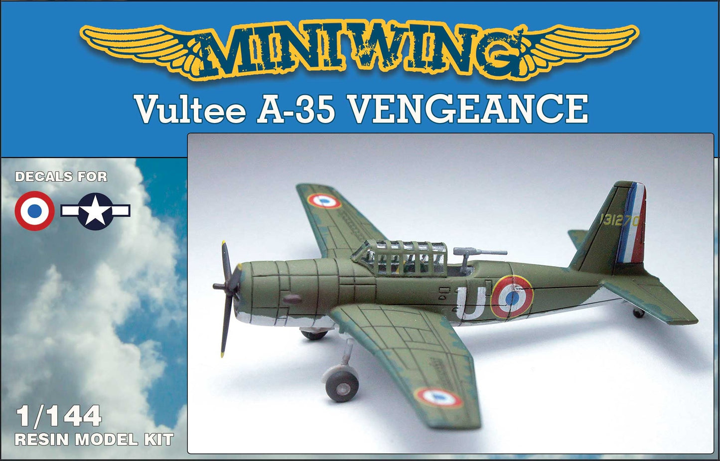 Miniwing 087 1:144 Vultee A-35 Vengeance (US/France)