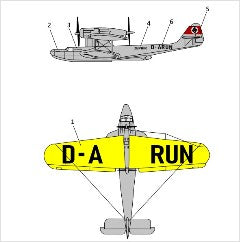 Miniwing 091 1:144 Dornier Do-18 'LUFTHANSA'