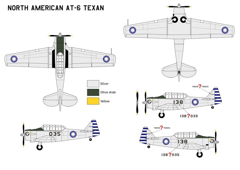 Miniwing-Plastic 336 1:144 North-American AT-6 TEXAN