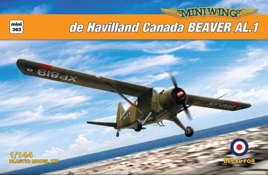 Miniwing-Plastic 363 1:144 de Havilland Canada AL.1 Beaver / British Army Air Corps