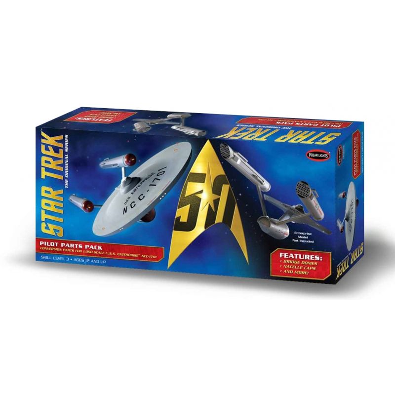 Polar Lights MKA018 1:350 Star Trek Pilot Parts Pack - TOS U.S.S. Enterprise