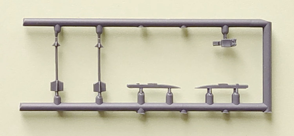 Mark I Models MKA14436 1:144 Lockheed F-104G/F-104J Starfighter 'Belly-mounted Sidewinders' Conversion set