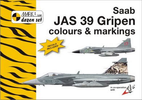 Mark I Guide MKD144012 1:144 Saab JAS-39 Gripen Colours & Markings