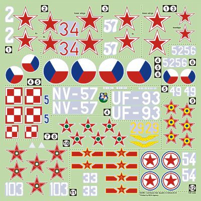 Mark I Guide MKD48001 1:48 Ilyushin Il-10 Colours & Markings