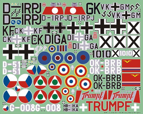 Mark I Guide MKD48004 1:48 Fieseler Fi-156C 'Storch' Colours & Markings