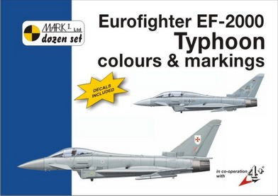 Mark I Guide MKD72006 1:72 Eurofighter EF-2000 Typhoon Colours & Markings