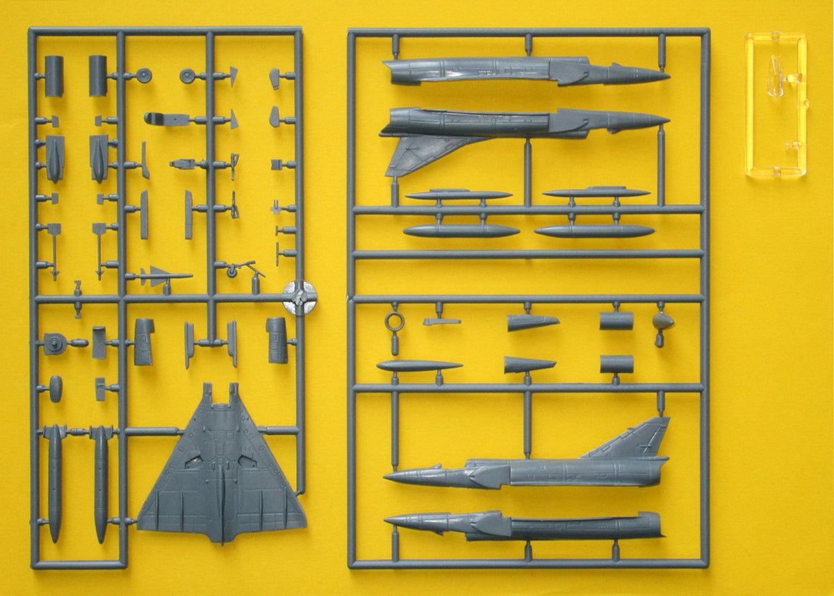 Mark I Models MKM144101 1:144 Dassault-Mirage IIIE/EE/RS/5BA 'In Europe' (French, Spanish, Swiss & Belgian AF)
