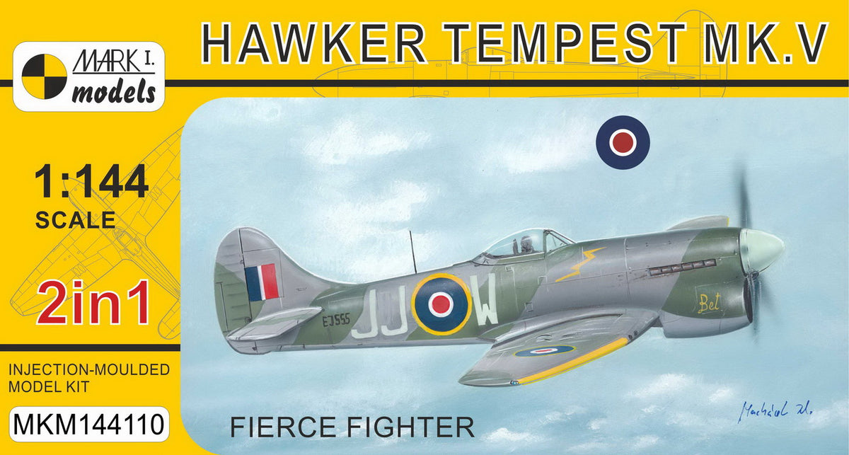 Mark I Models MKM144110 1:144 Hawker Tempest Mk.V series 2 'Fierce Fighter' (2in1) (Royal Air Force)