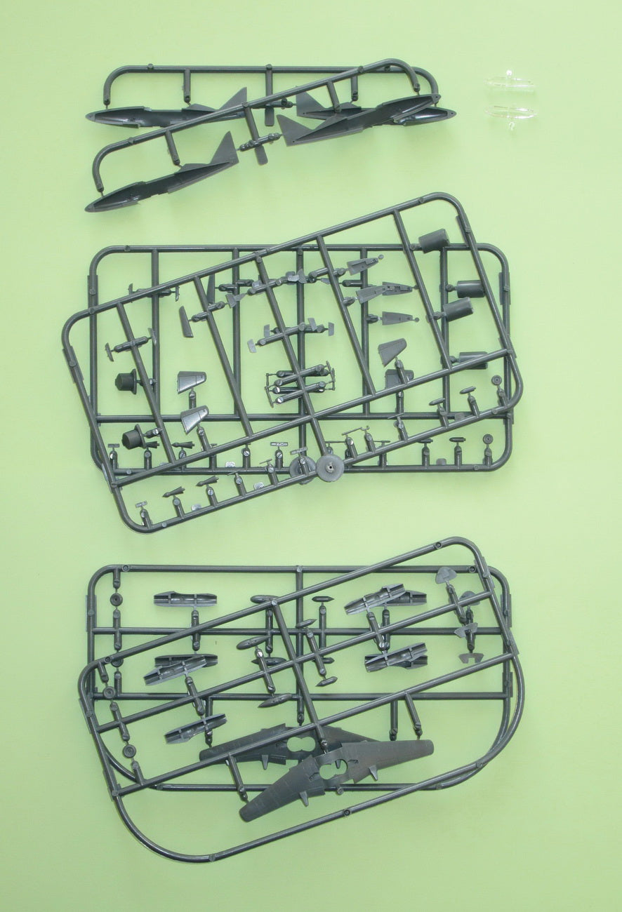 Mark I Models MKM144118 1:144 Messerschmitt Me-262B Schwalbe 'Jet Trainer' (2in1 = 2 kits in 1 box)