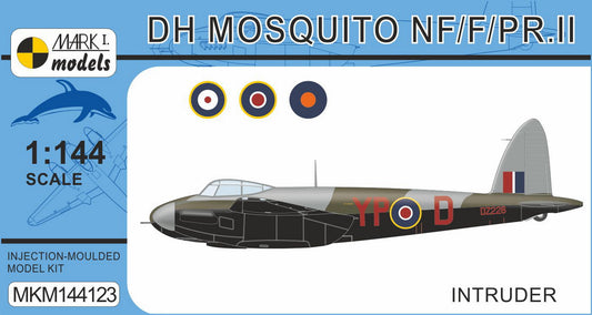 Mark I Models MKM144123 1:144 de Havilland Mosquito NF/F/PR.II 'Intruder' new plastic parts (propellers)
