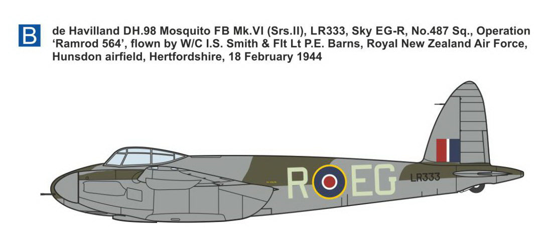 Mark I Models MKM144124 1:144 de Havilland Mosquito FB.VI 'Amiens Prison Raid'