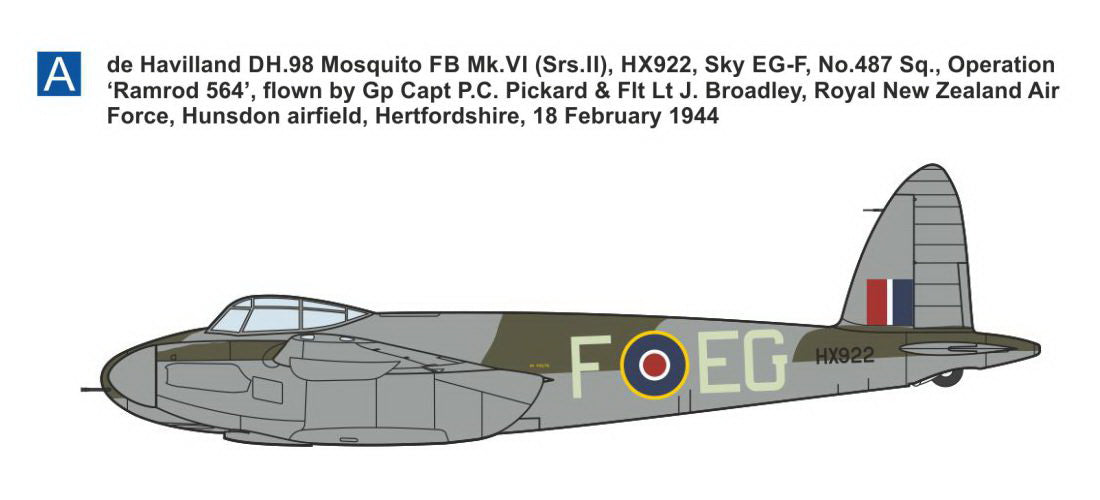 Mark I Models MKM144124 1:144 de Havilland Mosquito FB.VI 'Amiens Prison Raid'