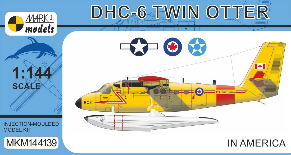 Mark I Models MKM144139 1:144 DHC-6 Twin Otter 'In the Americas'