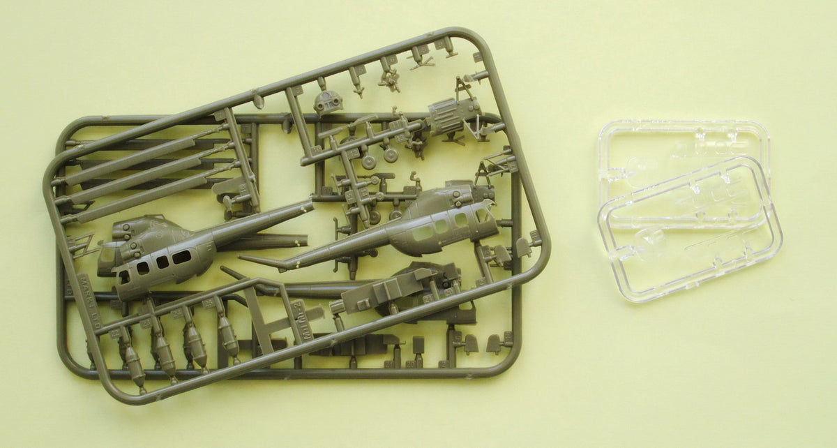 Mark I Models MKM144150 1:144 Mil Mi-2 Hoplite 'Around the World' (2in1 = 2 kits in 1 box) (Czech AF, Polish Navy, Latvian AF, Mexican Navy)