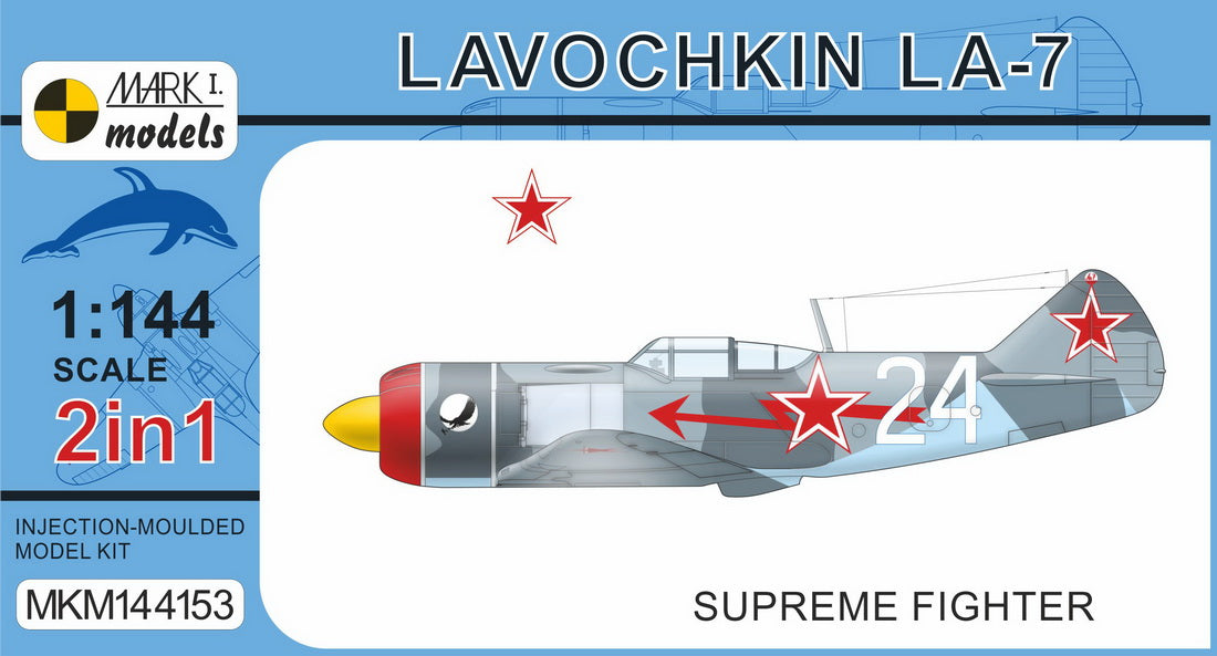 Mark I Models MKM144153 1:144 Lavochkin La-7 'Supreme Fighter' (2in1)
