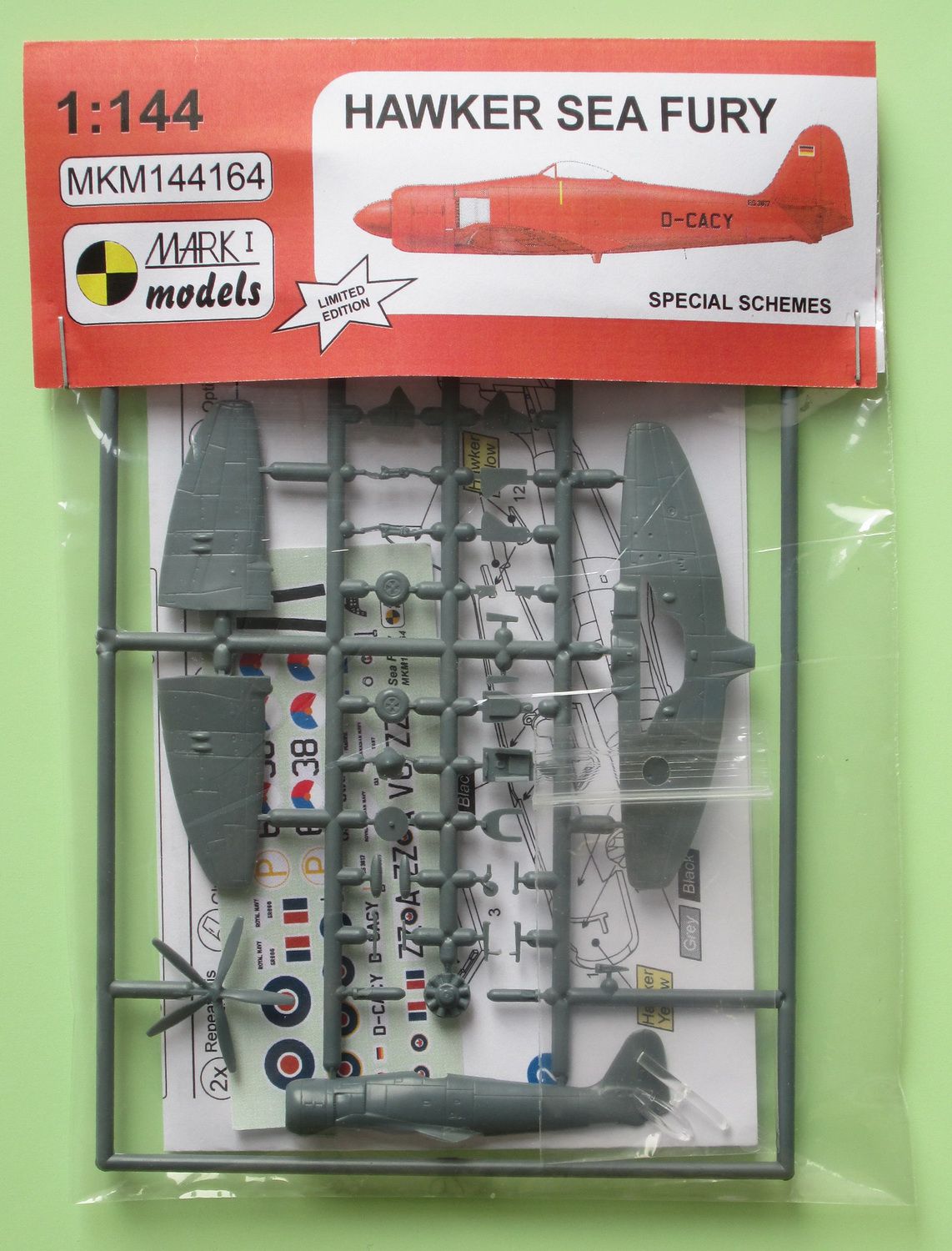 Mark I Models MKM144164 1:144 Hawker Sea Fury 'Special Schemes' x 1 kit