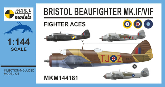 Mark I Models MKM144181 1:144 Bristol Beaufighter 'Aces'