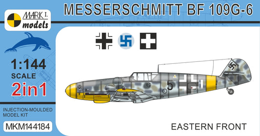 Mark I Models MKM144184 1:144 Messerschmitt Bf-109G-6 'Eastern Front' 2in1