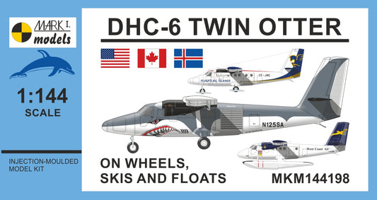 Mark I Models MKM144198 1:144 DHC-6 'On Wheels, Skis and Floats'