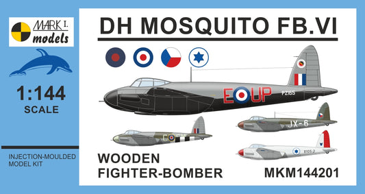 Mark I Models MKM144201 1:144 de Havilland Mosquito FB.VI 'Wooden Fighter-Bomber'