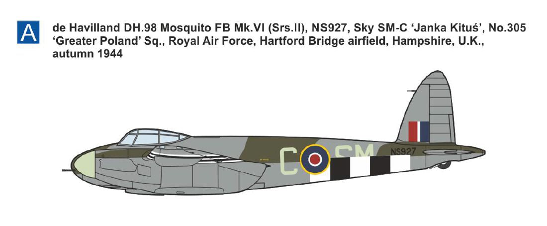 Mark I Models MKM144201 1:144 de Havilland Mosquito FB.VI 'Wooden Fighter-Bomber'