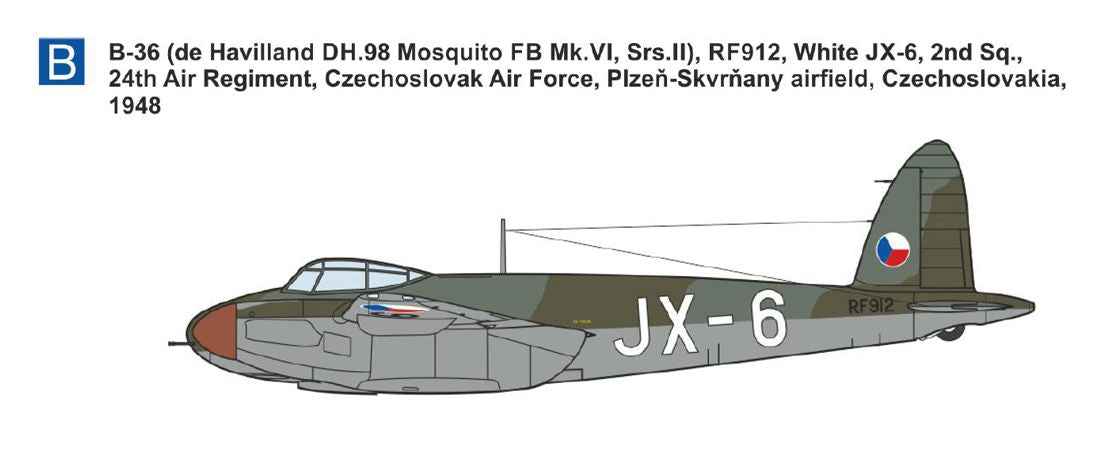 Mark I Models MKM144201 1:144 de Havilland Mosquito FB.VI 'Wooden Fighter-Bomber'