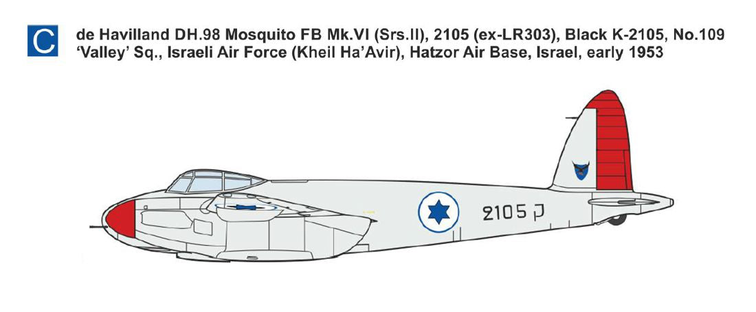 Mark I Models MKM144201 1:144 de Havilland Mosquito FB.VI 'Wooden Fighter-Bomber'