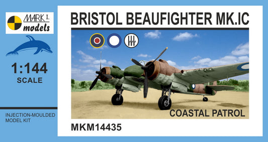 Mark I Models MKM14435 1:144 Bristol Beaufighter Mk.IC 'Coastal Patrol'