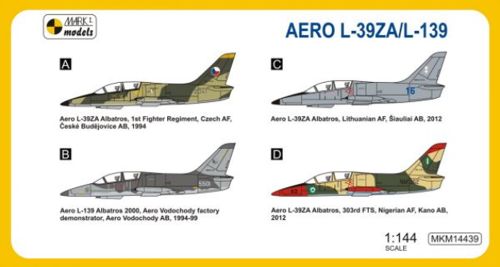 Mark I Models MKM14439 1:144 Aero L-39ZA/L-139 Albatros 2000