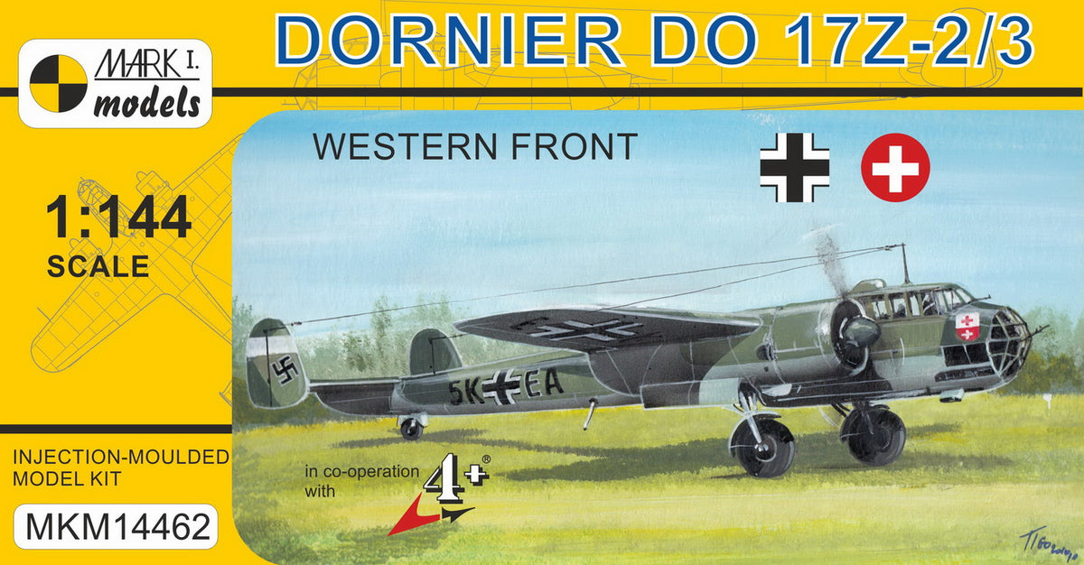 Mark I Models MKM14462 1:144 Dornier Do-17Z-2/3 'Western Front'