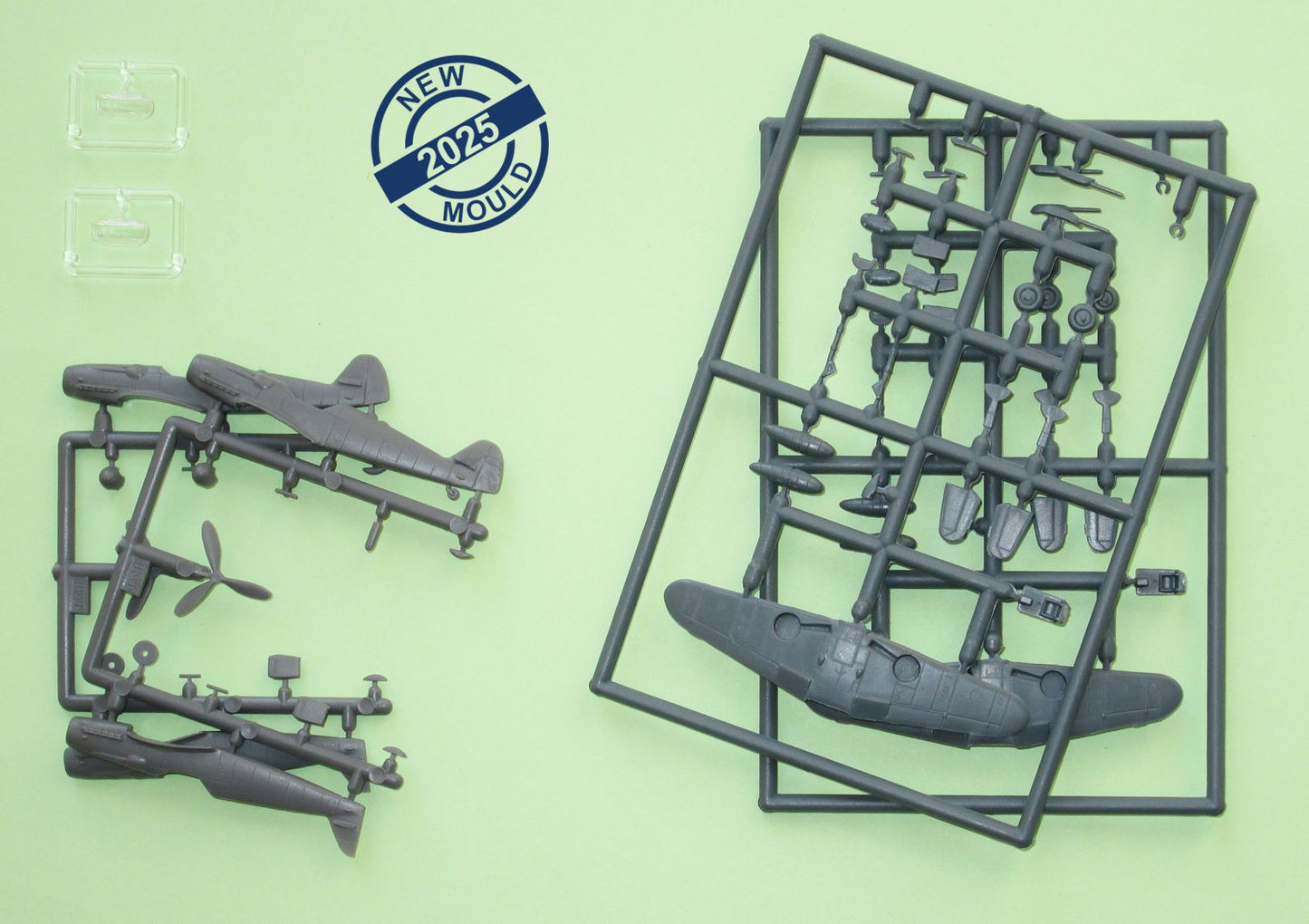 Mark I Models MKM14476 1:144 Avia S-199 'Erla Canopy' (2in1) 2in1 (two kits included)