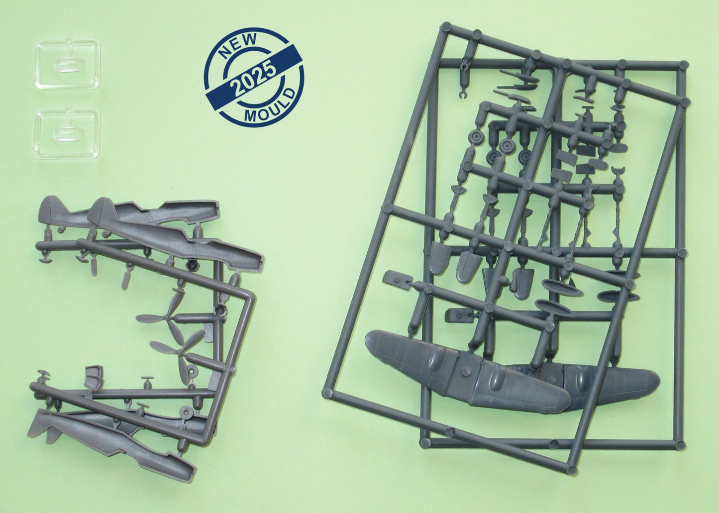 Mark I Models MKM14476 1:144 Avia S-199 'Erla Canopy' (2in1) 2in1 (two kits included)