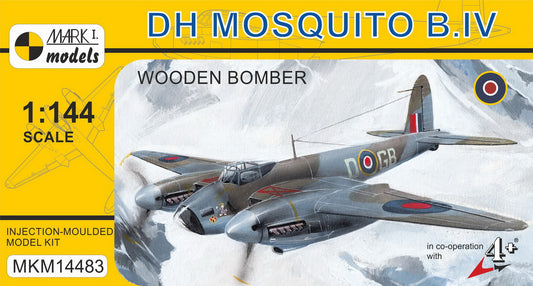 Mark I Models MKM14483 1:144 de Havilland Mosquito B.IV 'Wooden Bomber' (RAF)