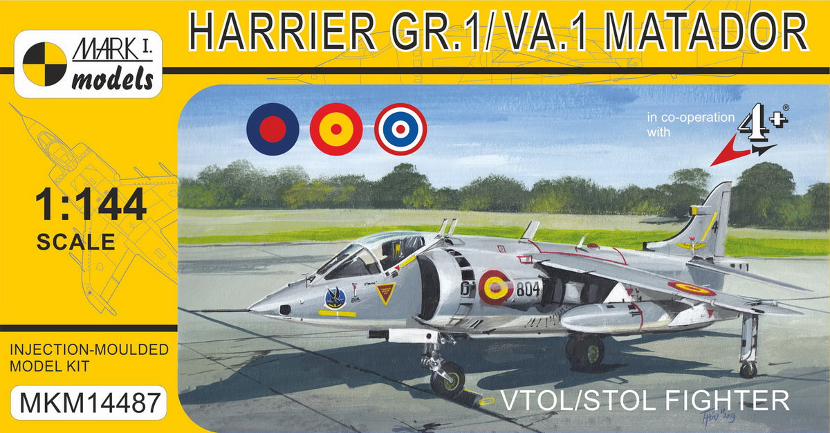 Mark I Models MKM14487 1:144 BAe Harrier GR.1/VA.1 Matador