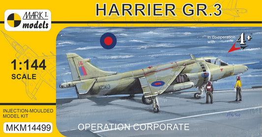 Mark I Models MKM14499 1:144 BAe Harrier GR.3 'Operation Corporate'