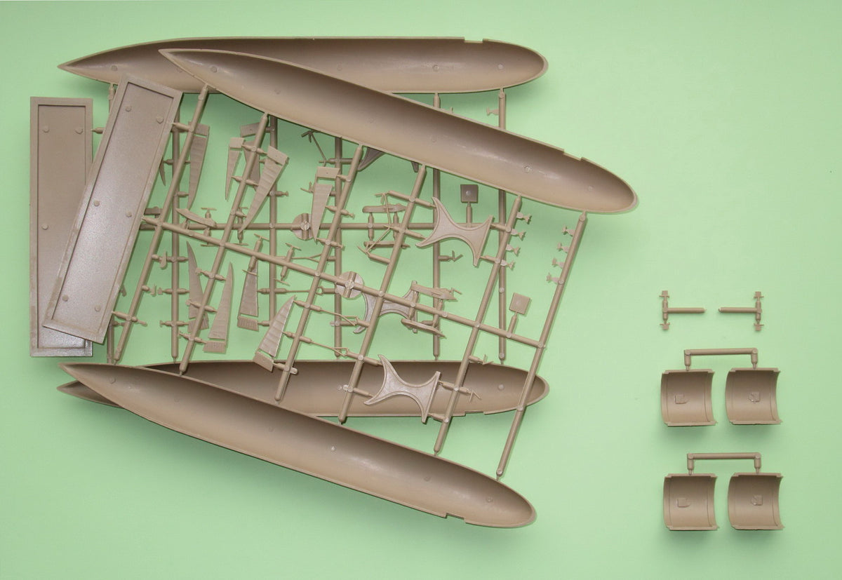 Mark I Models MKM720-04 1:720 Zeppelin P & Q-class 'Night Intruders' (2in1).