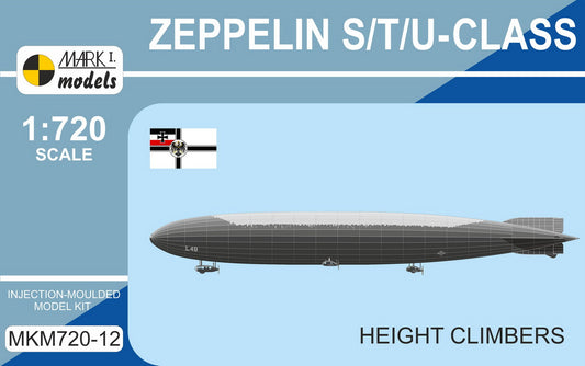 Mark I Models MKM720-12 1:720 Zeppelin S, T & U-class 'Height Climbers'
