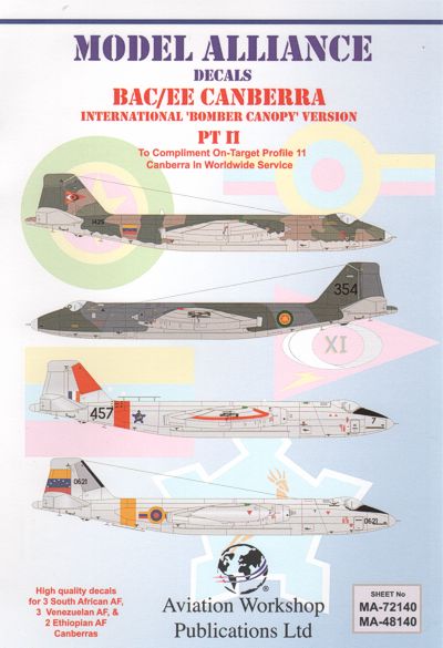 Model Alliance MA-48140 1:48 BAC/EE Canberra Part II