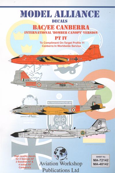Model Alliance MA-48142 1:48 BAC/EE Canberra Part 4.